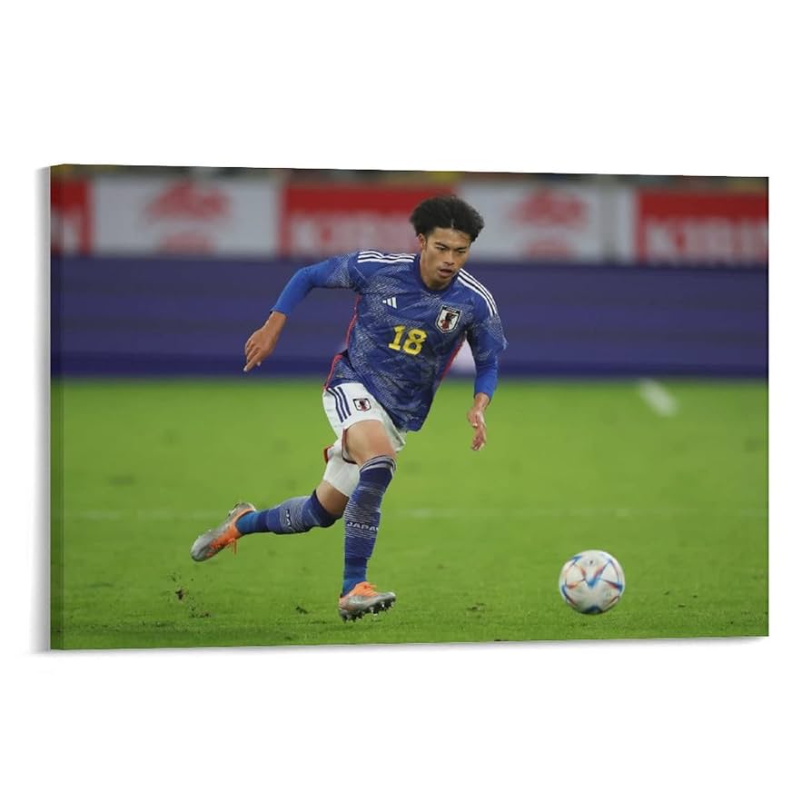 Amazon.co.jp: 三笘薫 サッカー日本代表 ポスター（7） 印刷